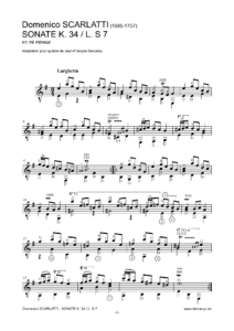 Domenico Scarlatti - Sonata 34